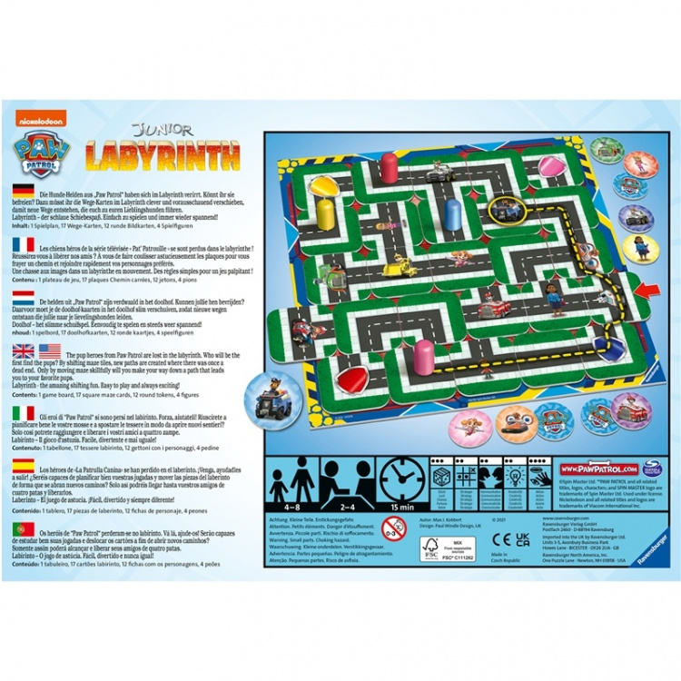 Ravensburger PawPatrol Junior Labyrint