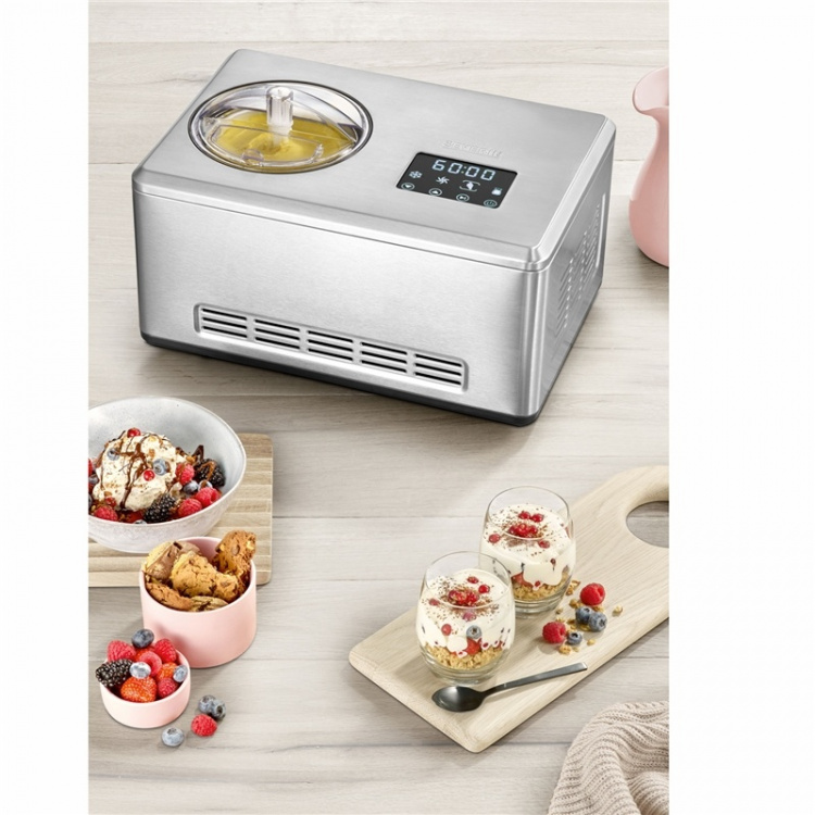 Severin Iskremmaskin med kompressor 2 x 2 liter EZ7406