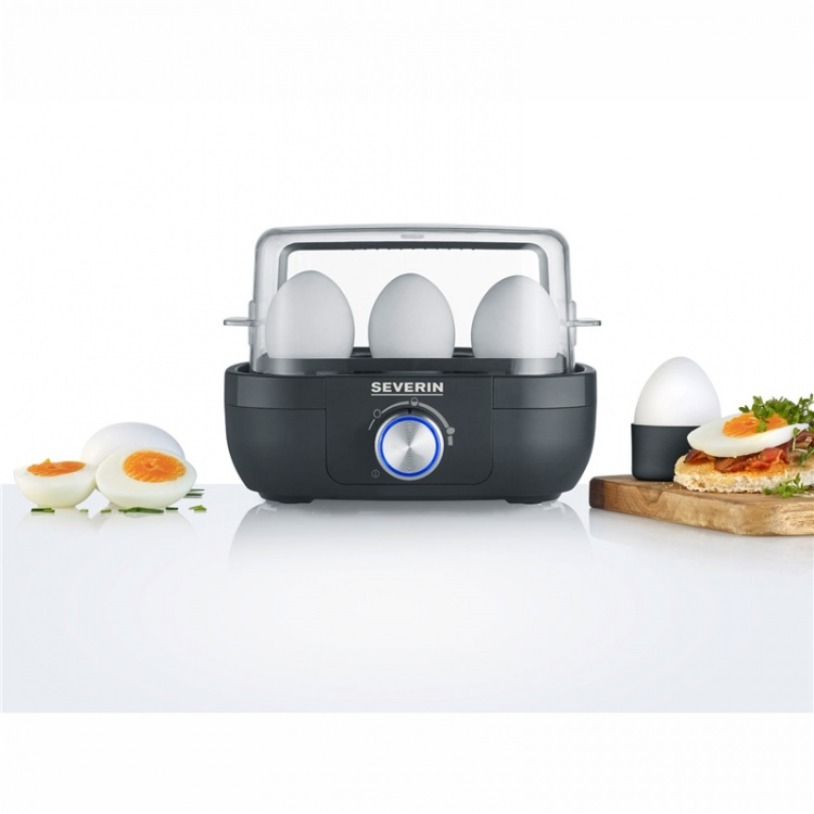 Severin Eggkoker 6 egg Elektronisk kontroll EK3166 Severin Eggkoker 6 egg Elektronisk kontroll EK3166