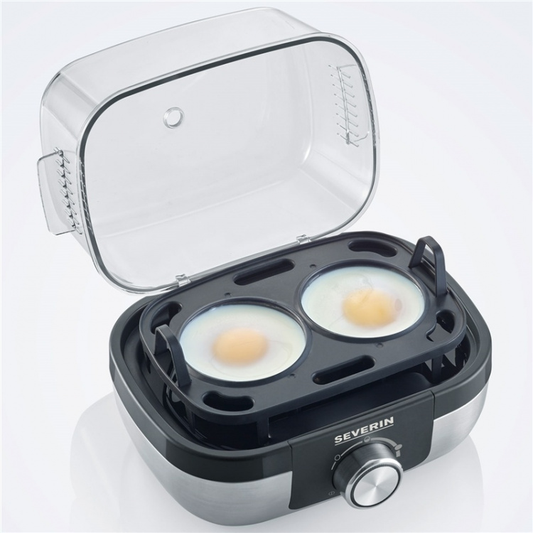 Severin Eggkoker 6 egg elektronisk po