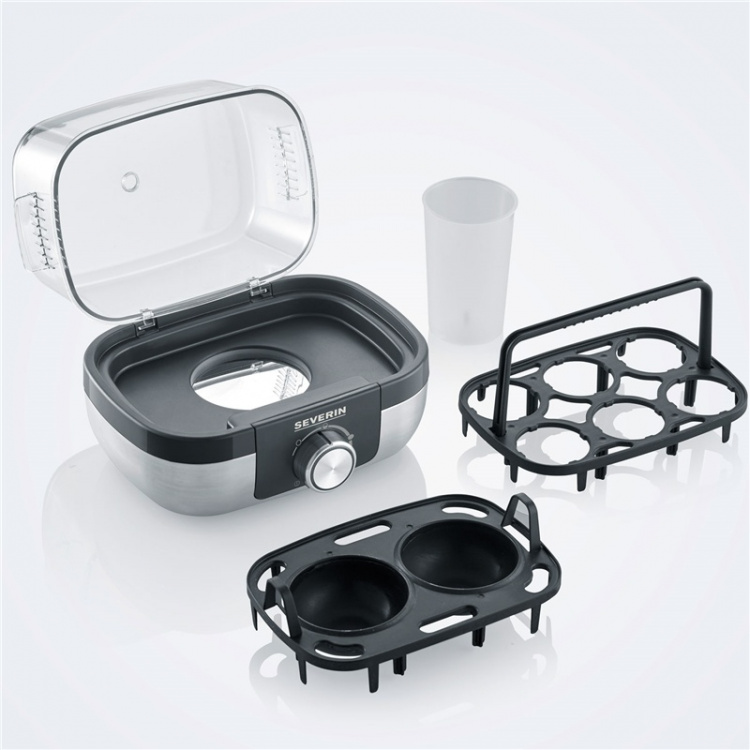 Severin Eggkoker 6 egg elektronisk po