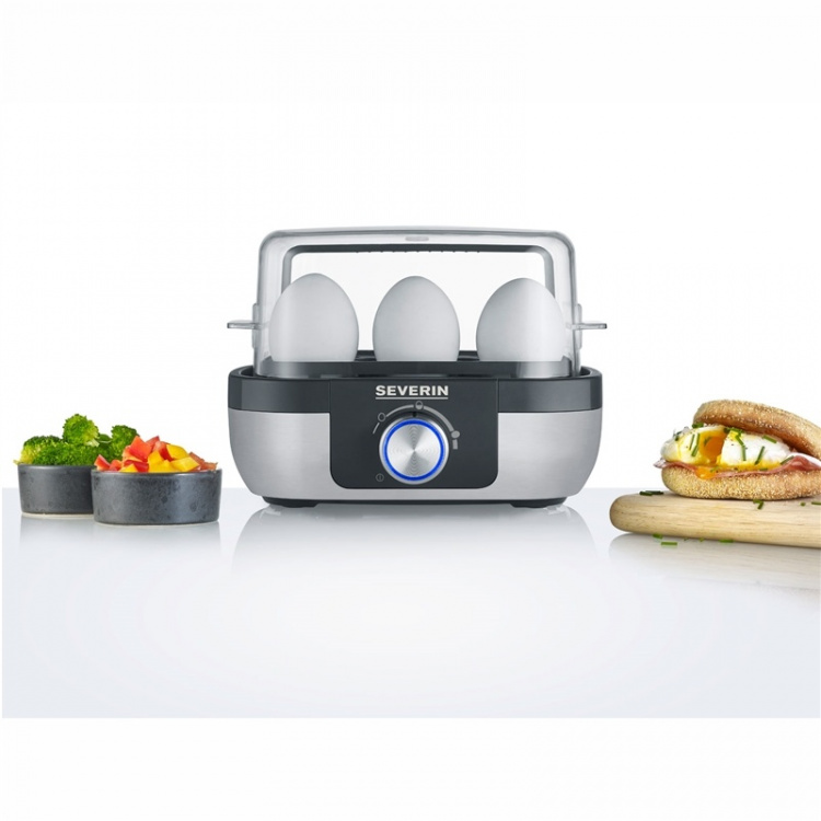 Severin Eggkoker 6 egg elektronisk po