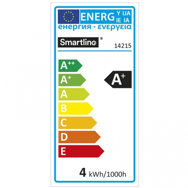 Smartline Filament LED-lampe E14 Ball Bl