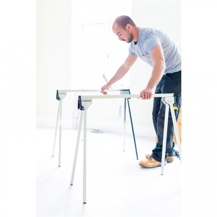 Stanley Sagbuk med sammenleggbare ben 340kg/par 2stk