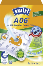 Swirl Støvsugerposer A06 OBS 3X4ST 3ST DFP