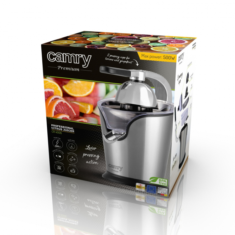 Camry Saftpresse for sitrusfrukter