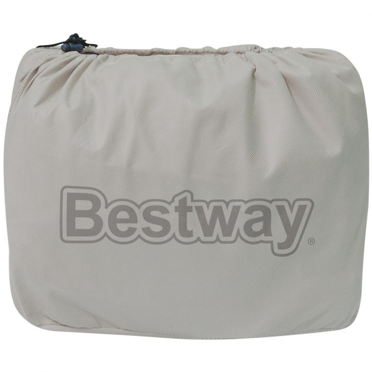 Bestway Fortech luftmadrass 2,03 m x 1,52 m x 46 cm