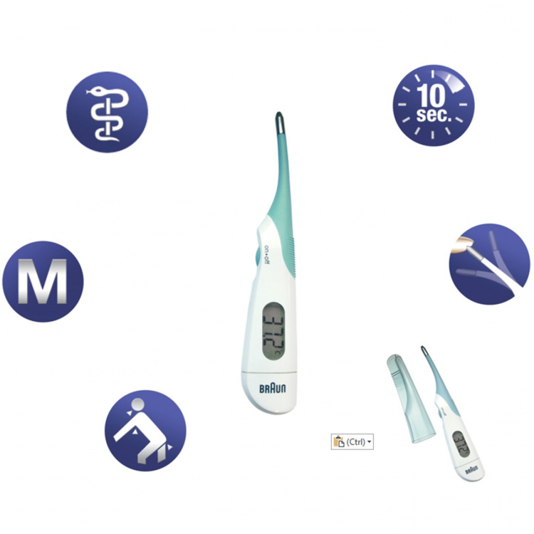 Braun Digitalt termometer PRT 1000