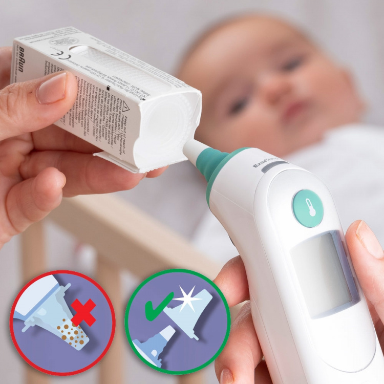 Braun ThermoScan 6 med alderspresisjon IRT6515NOEE Braun ThermoScan 6 med alderspresisjon IRT6515NOEE