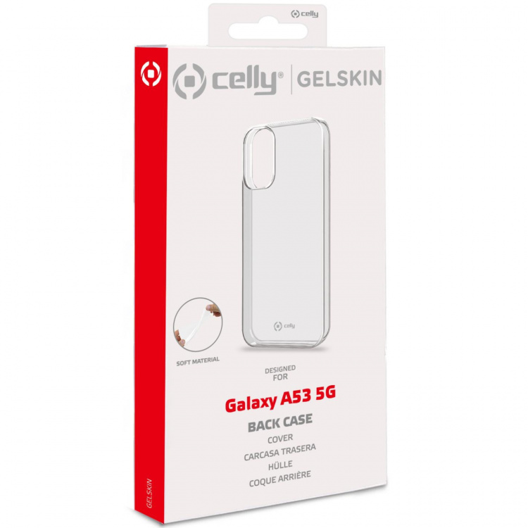 Celly Gelskin TPU-deksel Galaxy A53 5G / Enter Trans