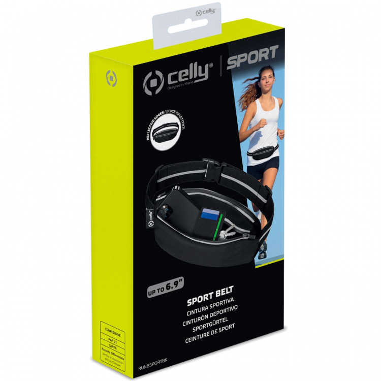 Celly Sportsbelte/telefonlomme maks 6,9 Celly Sportsbelte/telefonlomme maks 6,9