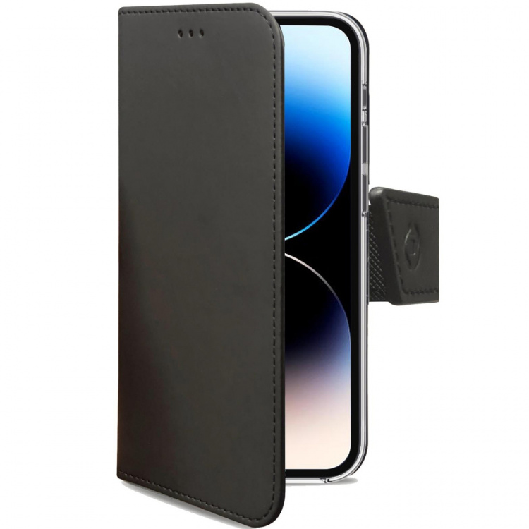 Celly Lommebokveske til iPhone 14 Pro Svart