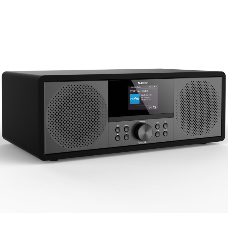 Denver Musikkanlegg Svart CD/Internettradio AUX