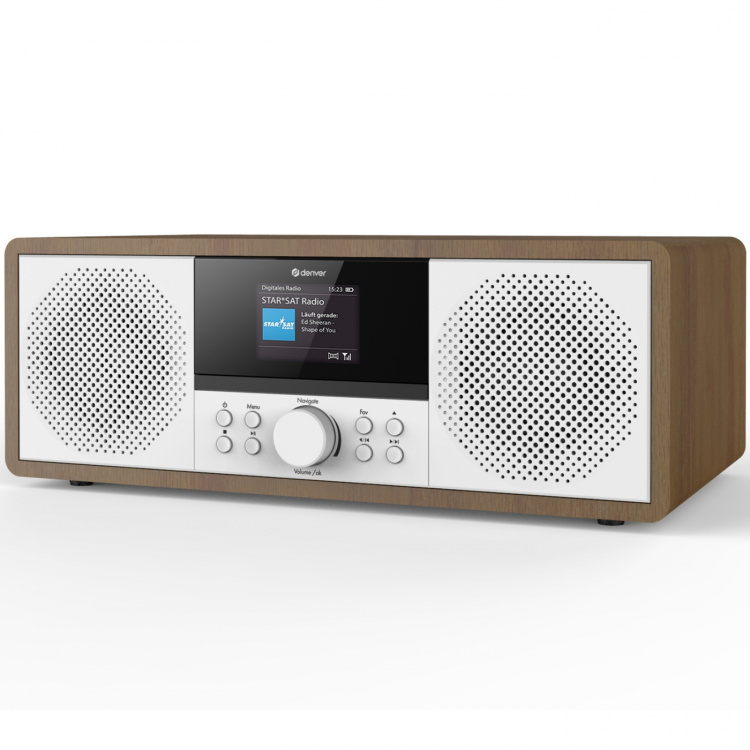 Denver Musikkanlegg Wood CD/Internettradio AUX