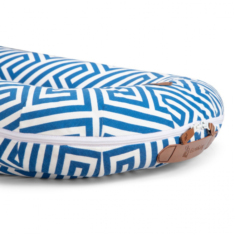 EcoViking Trekk til babyseng Ancient Blue