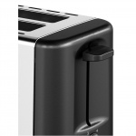 Emerio Brødrister med 4 skiver i rustfritt stål TO-127549 Emerio Brødrister med 4 skiver i rustfritt stål TO-127549