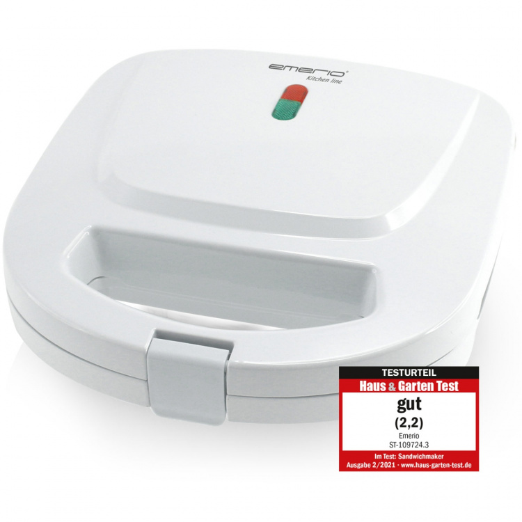 Emerio Smørbrødgrill Non stick Hvit ST-109724.3