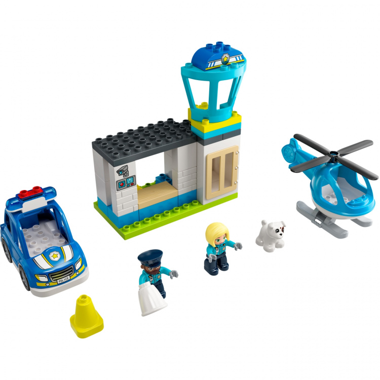 Lego Duplo - Politistasjon og helikopter 10959