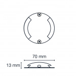LightsOn Zenit Duo Vegg-/terrassearmatur Svart LightsOn Zenit Duo Vegg-/terrassearmatur Svart