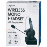 LogiLink Bluetooth Mono-headset med ladestativ LogiLink Bluetooth Mono-headset med ladestativ