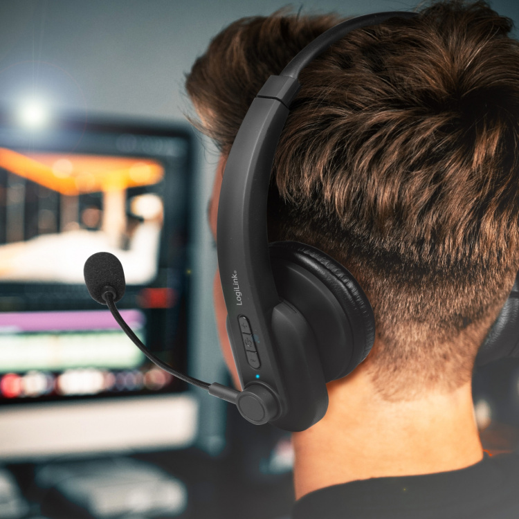 LogiLink Bluetooth-stereoheadset LogiLink Bluetooth-stereoheadset