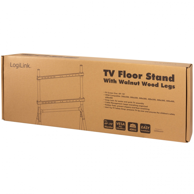 LogiLink Gulvstativ for TV 49-70 LogiLink Gulvstativ for TV 49-70
