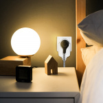 LogiLink Strømuttak 3-veis + 1 gjennomgående plugg Hvit