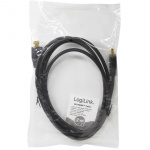 LogiLink HDMI-kabel Premium høyhastighets 4K/60 Hz, 2 m