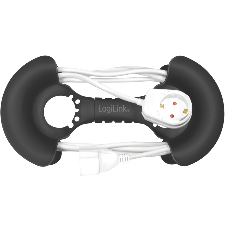 LogiLink Kabeltrommel Oppbevaring av skjøteledninger Sv