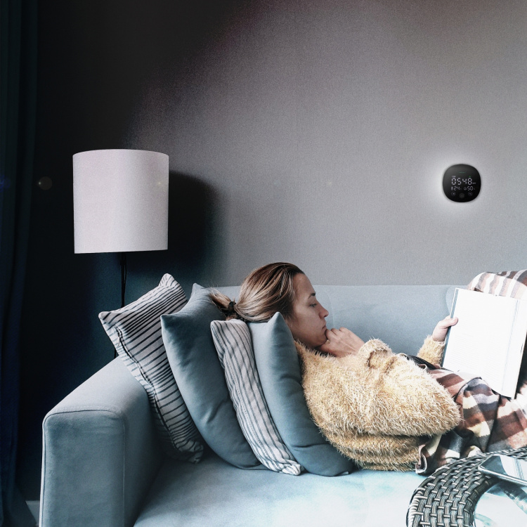 LogiLink Luftkvalitetsmåler med karbondioksidalarm