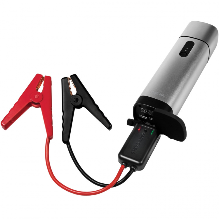 LogiLink Bærbar starthjelp for biler Startstrøm 300A LogiLink Bærbar starthjelp for biler Startstrøm 300A