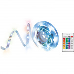 LogiLink RGB LED-stripe med fjernkontroll. 3 meter lang LogiLink RGB LED-stripe med fjernkontroll. 3 meter lang