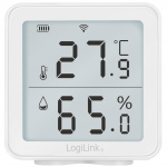 LogiLink Smart temperatur- og fuktighetssensor Wifi Tuya LogiLink Smart temperatur- og fuktighetssensor Wifi Tuya