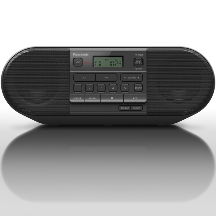 Panasonic Kraftig bærbar radio med CD Panasonic Kraftig bærbar radio med CD