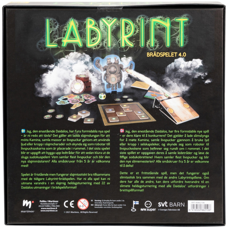 Peliko Labyrinth brettspill 4.0