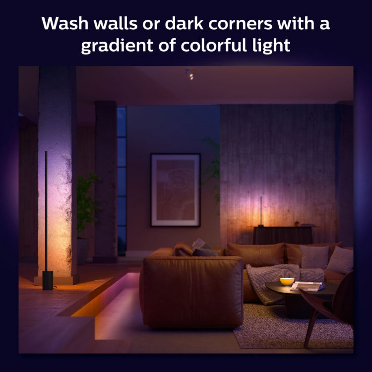 Philips Hue Gradient Signe bordlampe Wh/Colour Black