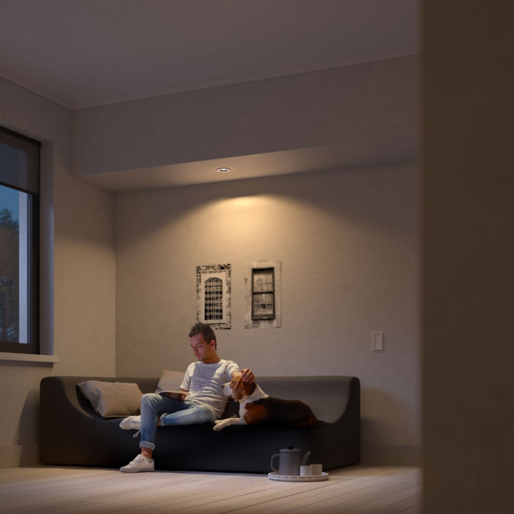 Philips Hue Milliskin spot hvit Ambiance rund hvit