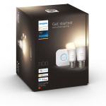 Philips Hue Hvitt startsett 2 x E27 Philips Hue Hvitt startsett 2 x E27
