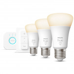 Philips Hue Startkit White 3 x E27 med fjernkontroll