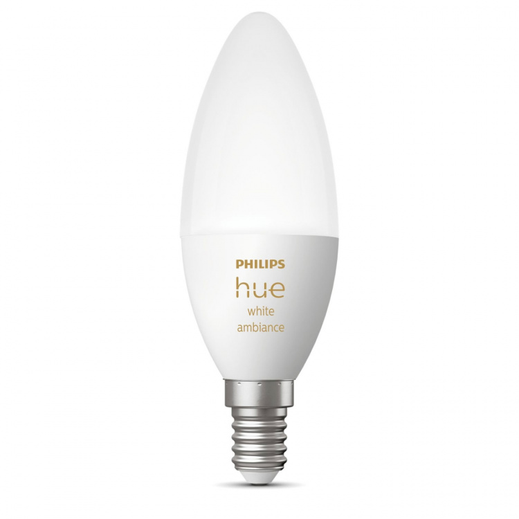 Philips Hue White Ambiance E14 lysekrone 1-pk