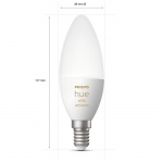 Philips Hue White Ambiance E14 lysekrone 1-pk