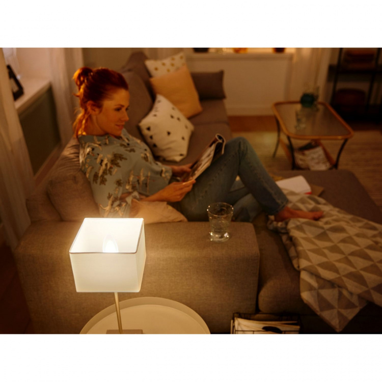 Philips Hue White Ambiance E14 lysekrone 1-pk