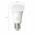 Philips Hue Hvit Ambiance E27 A60 1100 lm 1-pk