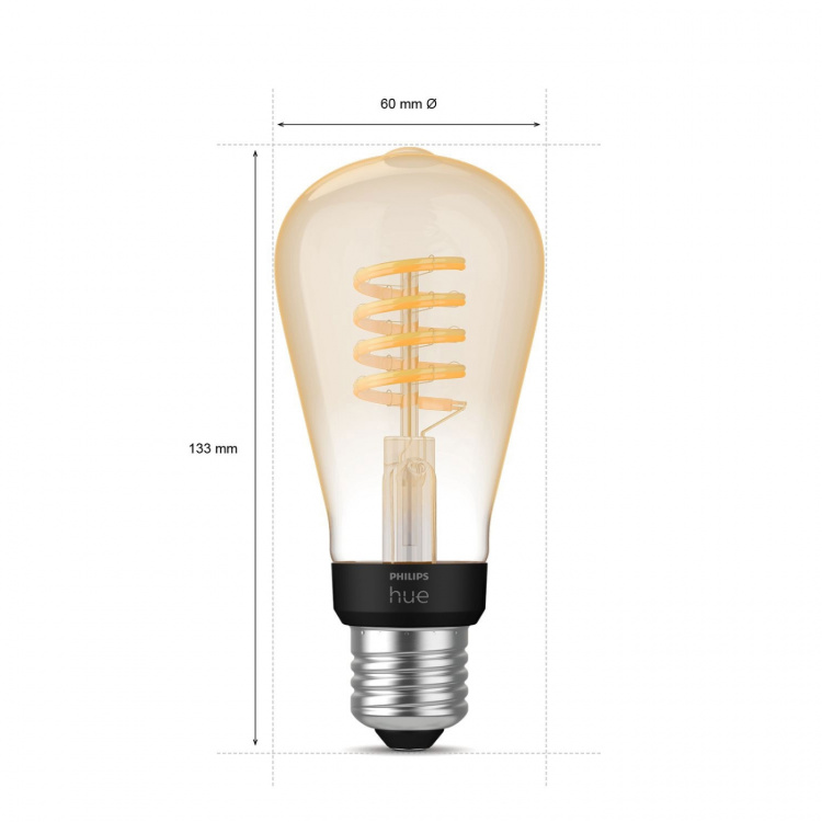 Philips Hue White Ambiance Filament E27 ST64 Edison