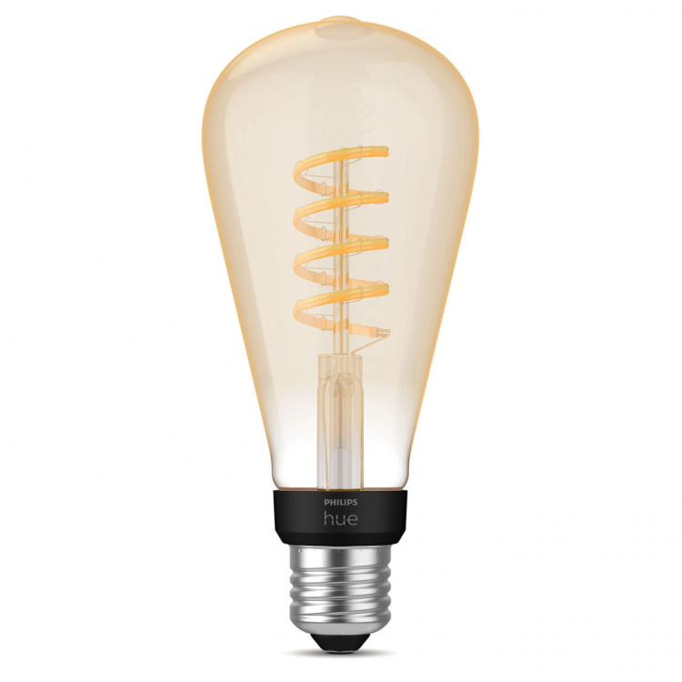 Philips Hue Hvit Ambiance Filament E27 ST72 Edison