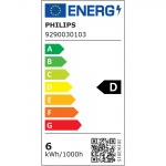 Philips LED E27 Normal 60W Klar Dimbar WarmGlow 806lm Philips LED E27 Normal 60W Klar Dimbar WarmGlow 806lm