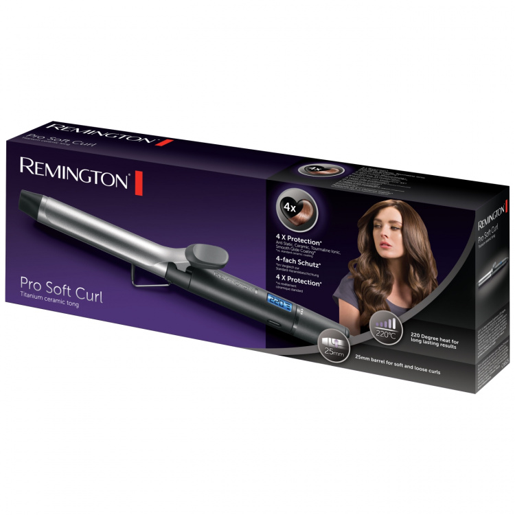 Remington Krølltang CI6525 Pro Soft Curl 25mm Digital