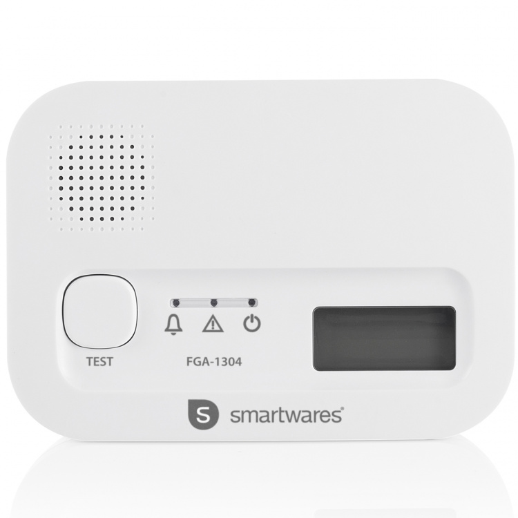 Smartwares Karbonmonoksidalarm 10 års sensor