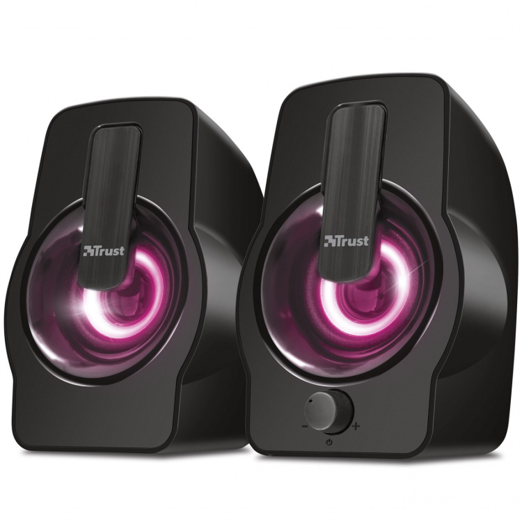 Trust Gemi 2.0 RGB-belyste høyttalere