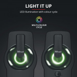Trust Gemi 2.0 RGB-belyste høyttalere